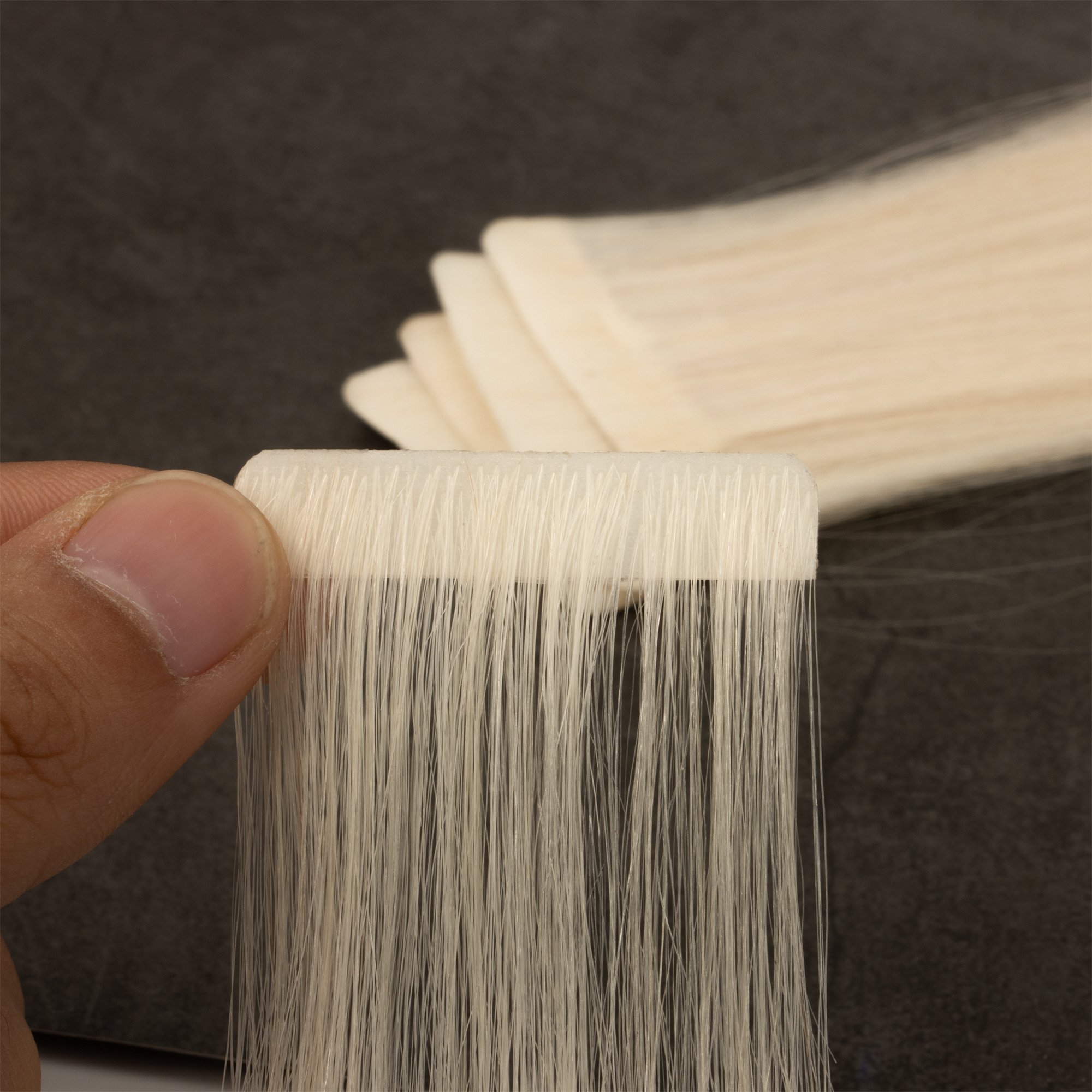 New arrival invisible tape in human hair extension Russian remy double drawn invisible tape human hair extensions