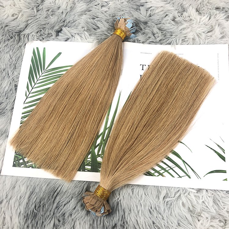 100% Human Mini Flower Tape Hair Extensions Remy Bone Straight Mini Flower Tape In Hair Extensions