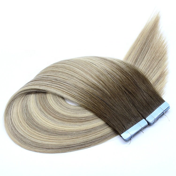 2024 New Arrival Full Cuticle Double Sided Adhesive Tape Hair Extensions 100 Human Hair