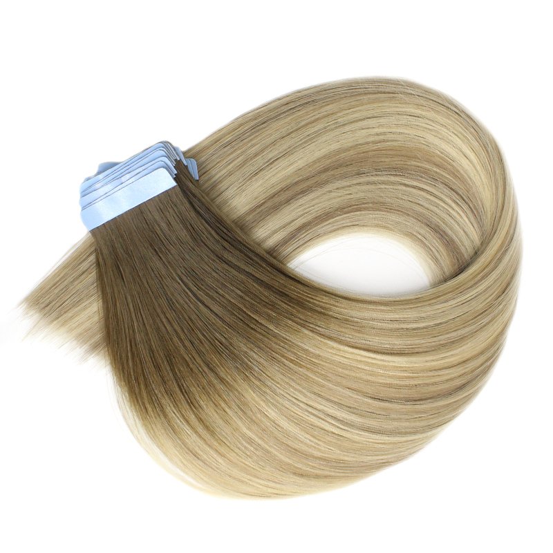 2024 New Arrival Full Cuticle Double Sided Adhesive Tape Hair Extensions 100 Human Hair