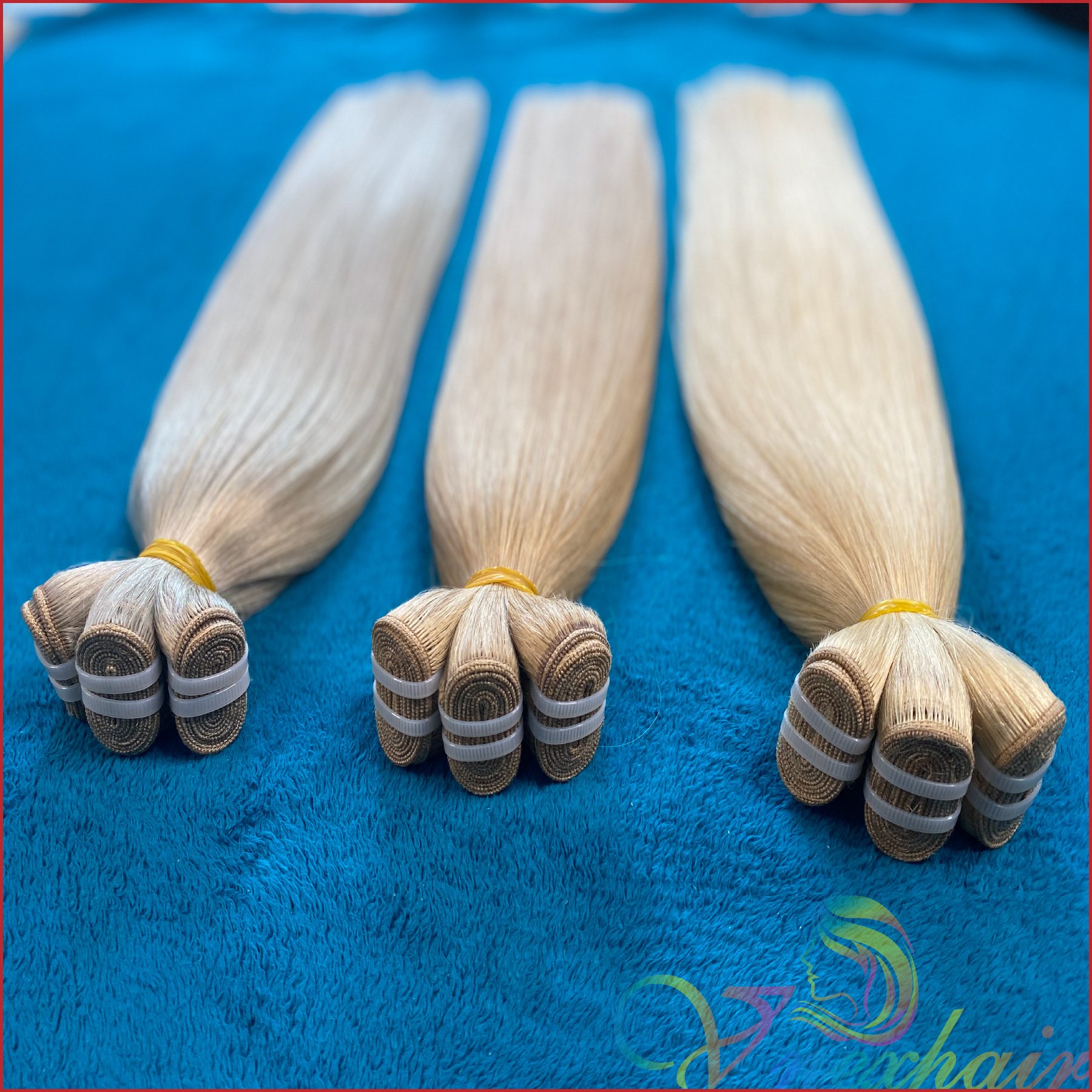 100% Human Hair Weft Thick Finish Straight Wave Style Raw 10A Grade Bulk Sale Discount Price Genius Human Hair Weft