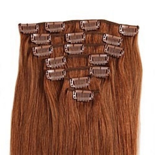 Fashion New Design Russian Hair Extensions Ombre Clip in Human Natural Hair One Piece Highlights