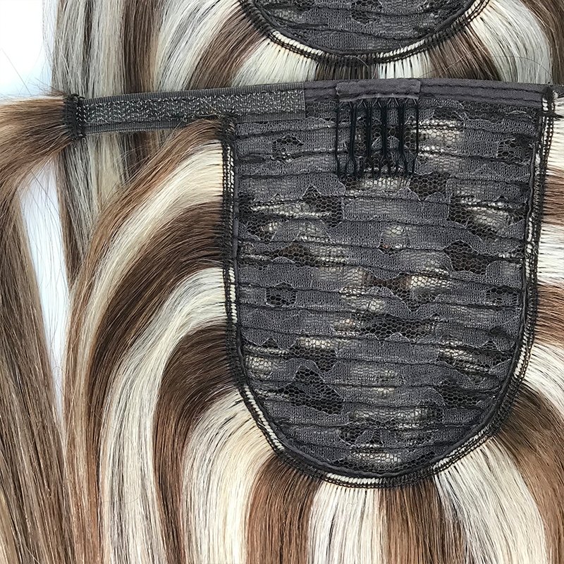 Fish Line Human Hair Extensions Wire Hair Extensions Clip In Invisible Wire Remy Hair Extensions