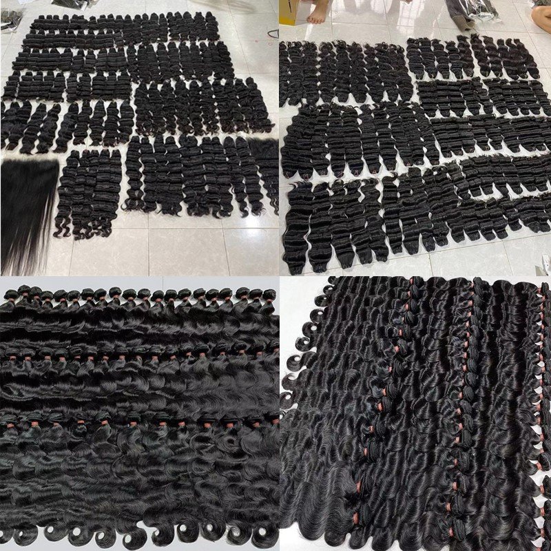 Human hair bundles wholesale unprocessed raw vietnamese hair vendors 12a grade super double drawn cuticle aligned virgin hair