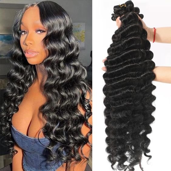 Wholesale Double Drawn Loose Deep Wave Hair Bundles 100% Raw Vietnam Virgin Human Hair Extensions with Aligned Cuticles