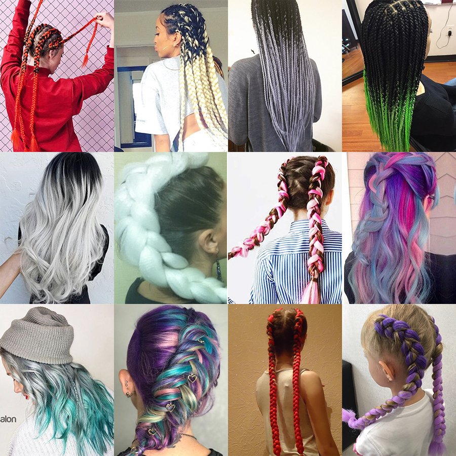 Meche Tresses Africaine Ultra Hair Expression Box Braiding Crochet Hair Pre Stretch Jumbo Wicks for African Braids