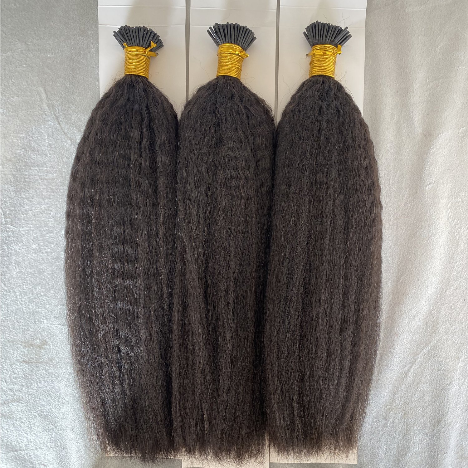 Hair Extensions Brazilian Virgin i tip body wave Style Raw Material High Quality Human Hair Extensions High Quality