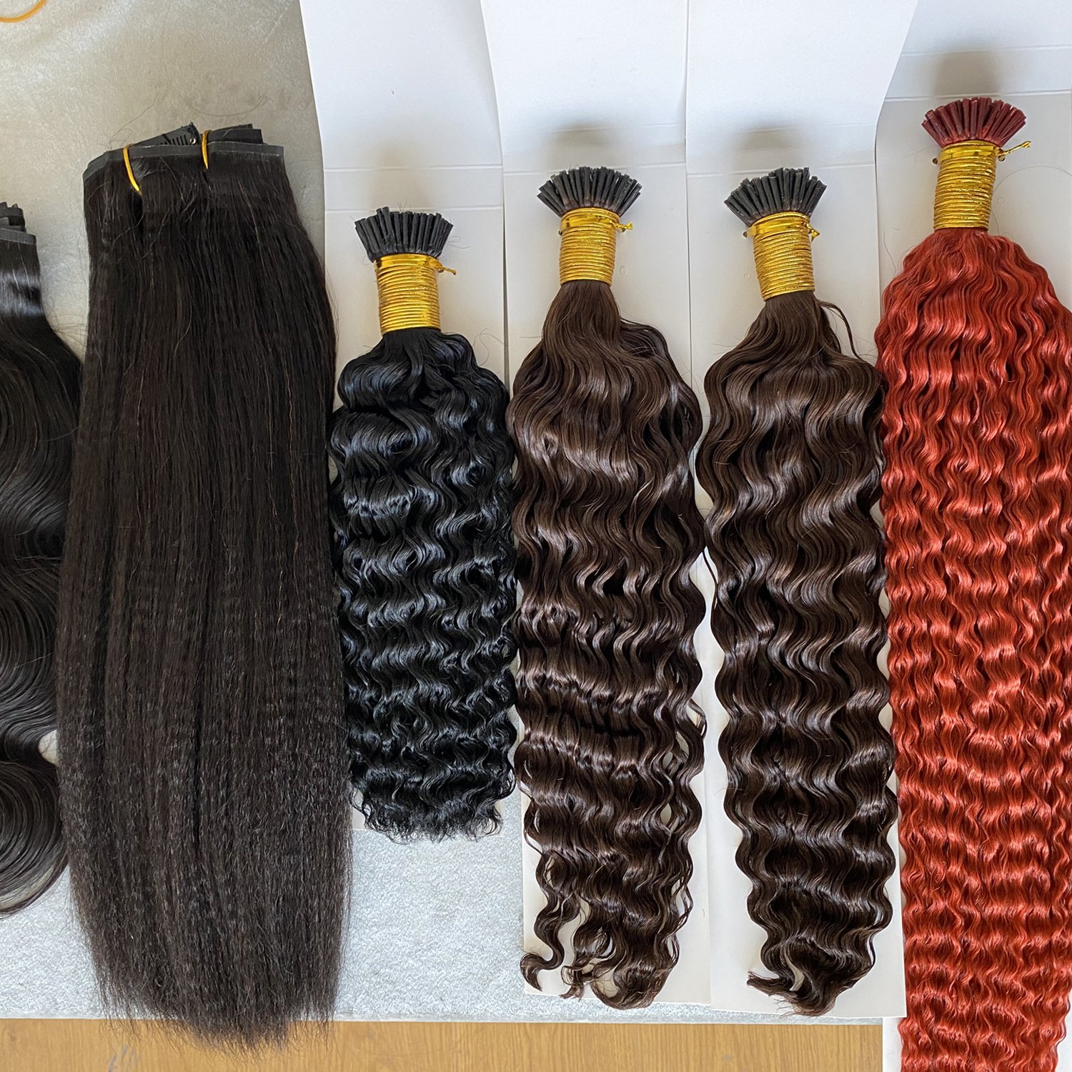 Hair Extensions Brazilian Virgin i tip body wave Style Raw Material High Quality Human Hair Extensions High Quality