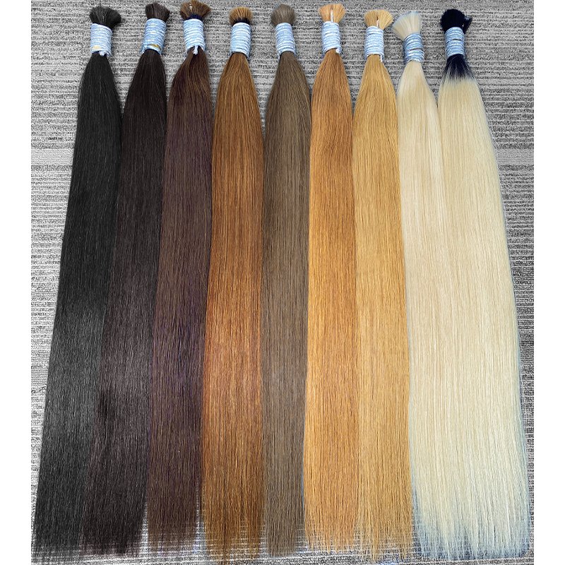 human hair for braiding water wave stock bundles of brazilian in raw high grade hunan body bulk hair extension cabelo humano
