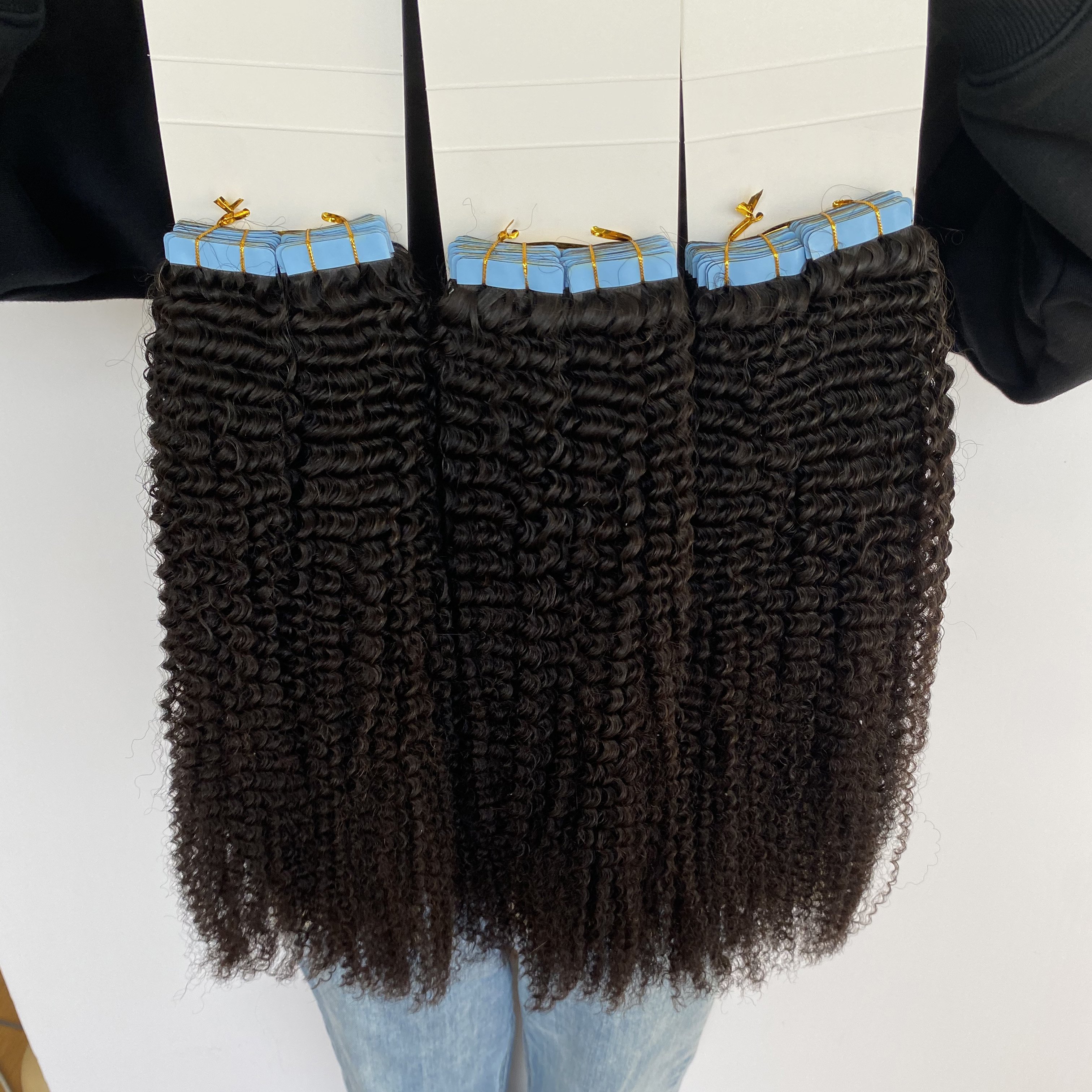 Factory Wholesale High Quality Single Donor Tape In Human Hair Extensions