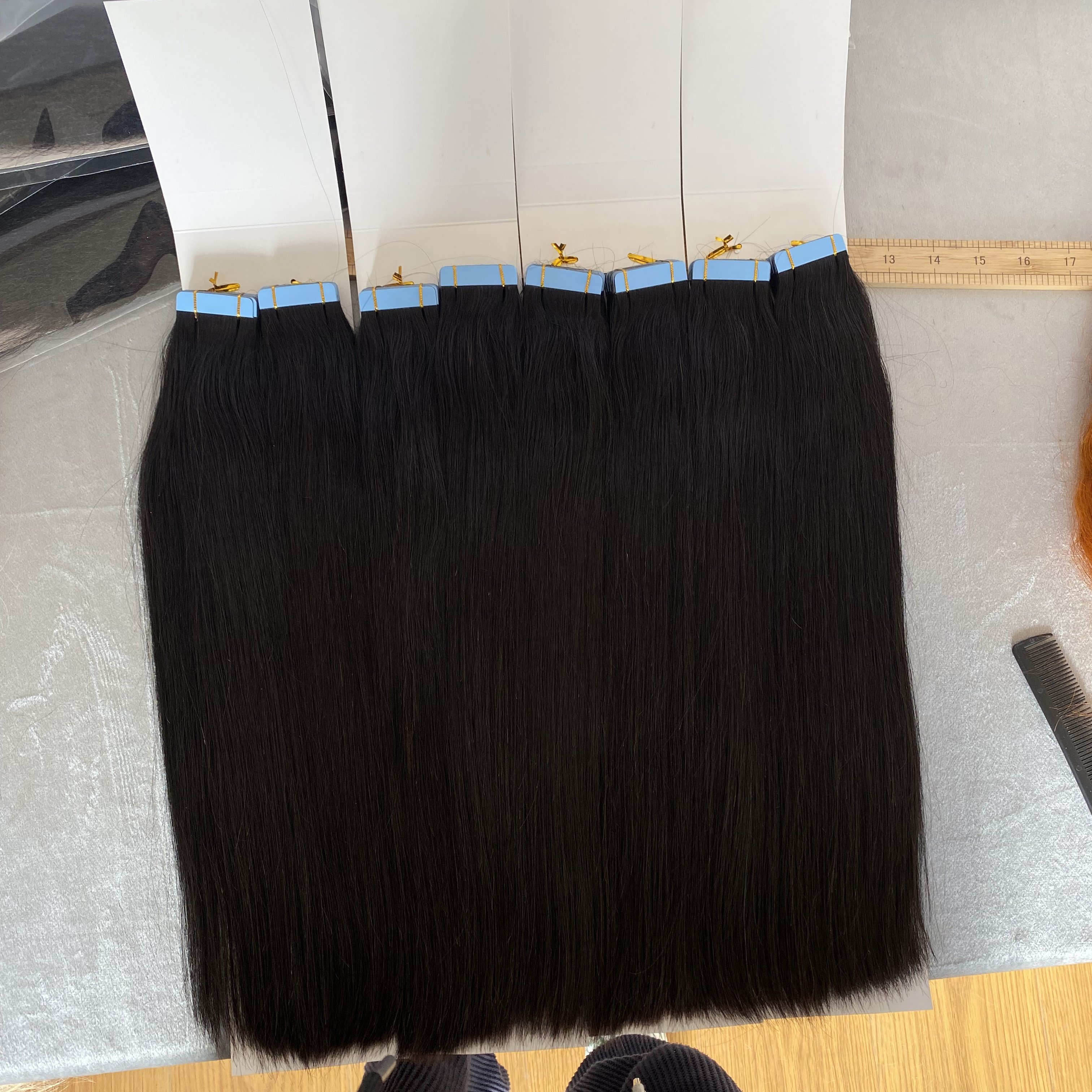 Factory Wholesale High Quality Single Donor Tape In Human Hair Extensions