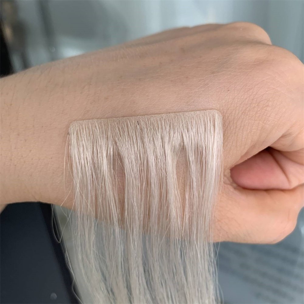 Wholesale Injection Skin Weft Tape Extensions 100human Hair Invisible Tape in Extensions Established Russian Hair Notepad