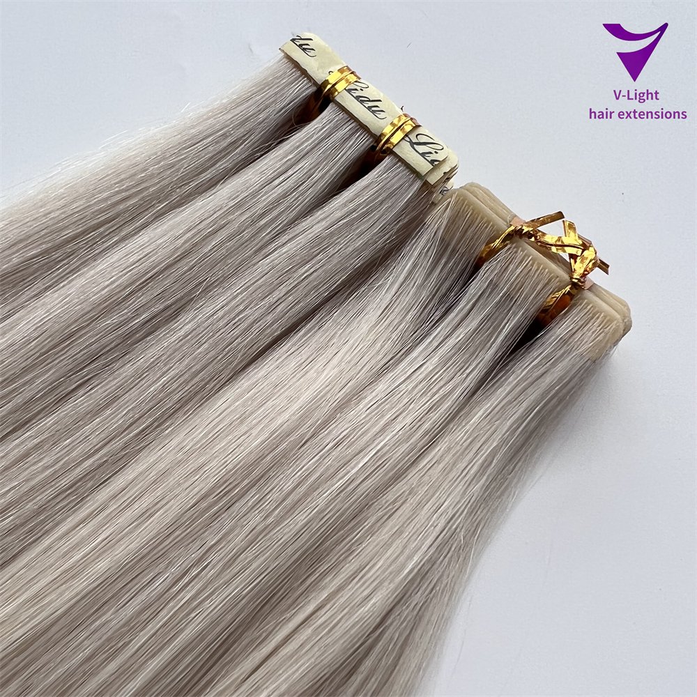 Wholesale Injection Skin Weft Tape Extensions 100human Hair Invisible Tape in Extensions Established Russian Hair Notepad