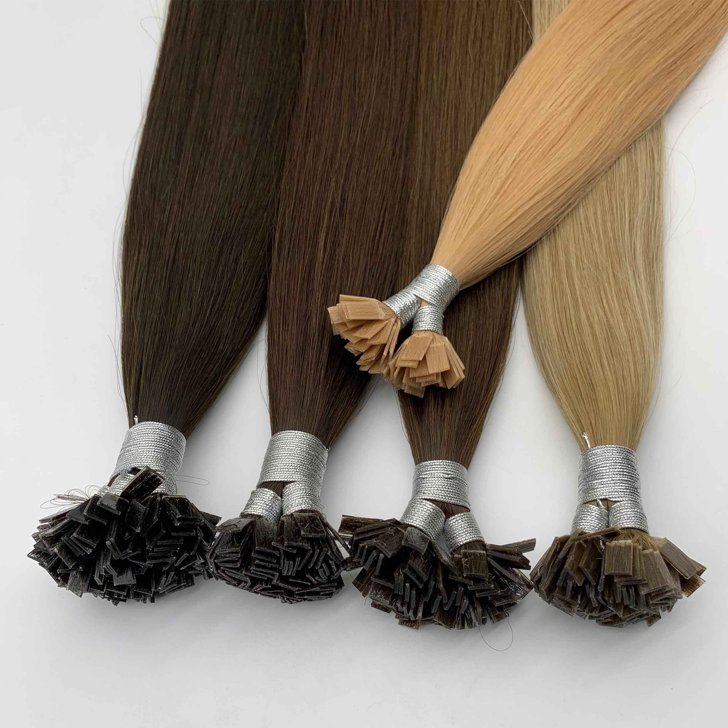 Fasimei 2024 Hot Selling K Tip Human Hair Extensions Black Raw Unprocessed Bulk Soft Natural Wave Loose Deep Afro Curl Styles
