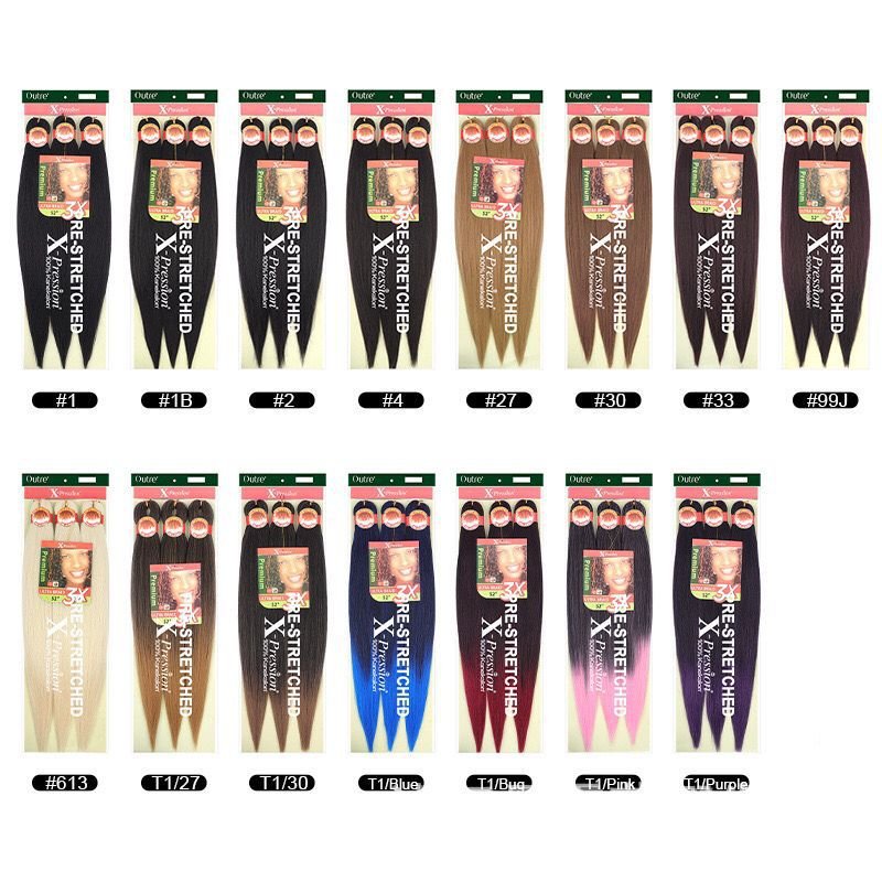 Factory wholesale the lowest price Braid Pre-Stretched Braiding Hair Synthetic Yaki Bulk For Crochet Hair Extension hair