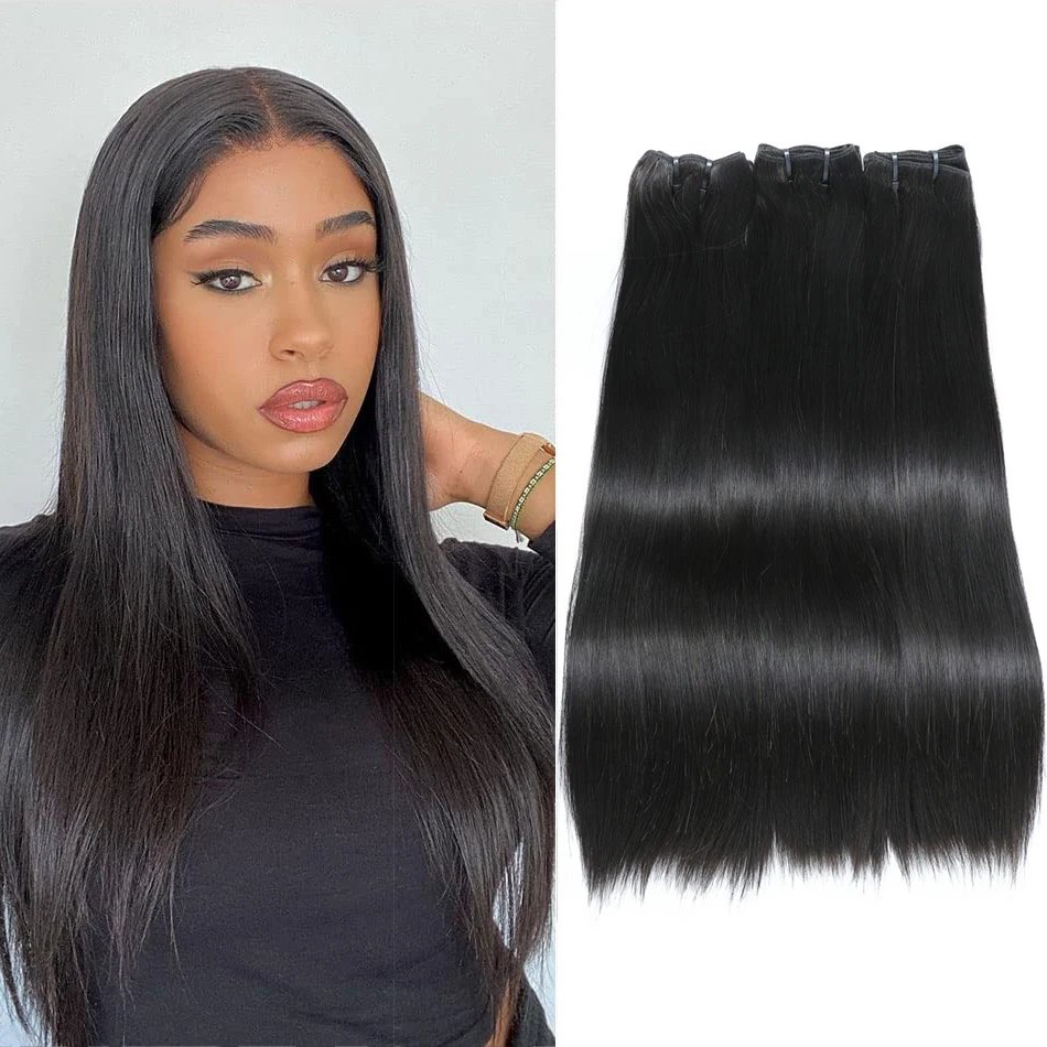 100 Natural Original Raw Virgin Brazilian Hair Weave Vendor Cuticle Aligned Hair Bundles Double Drawn Human Hair Weft Extensions