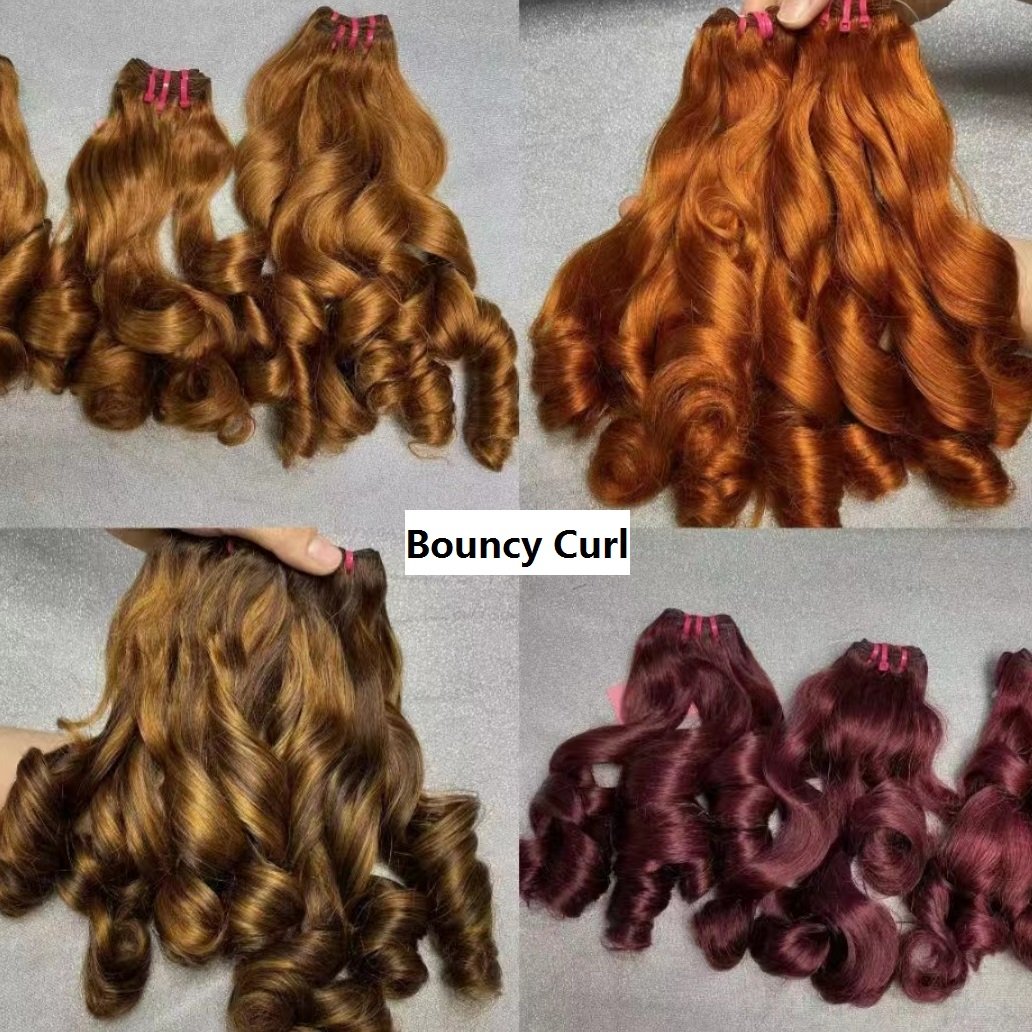 Letsfly 11A SDD Cuticle Alinged Raw Virgin Hair Extensions 1B30, 1B/bug, P427 Colored Unprocessed Pixie Curly Human Hair Weave