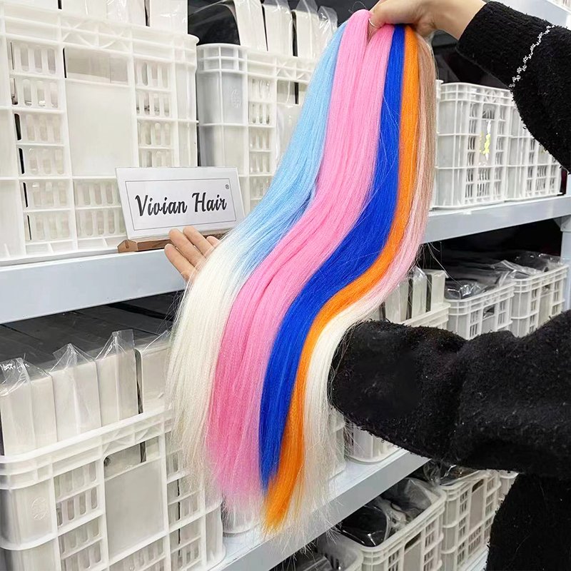 custom colours yaki kanekalon hair cabello kanekalon trenzado colorful cabello kanekalon x mayor extensiones para trenzas 100
