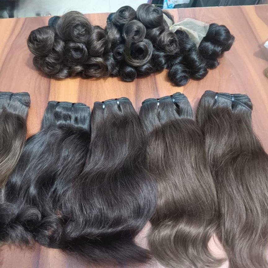 High Quality Indian Virgin Remy Yaki Wave Human Hair Extensions Body Wave Water Wave Kinky Straight Fumi Styles