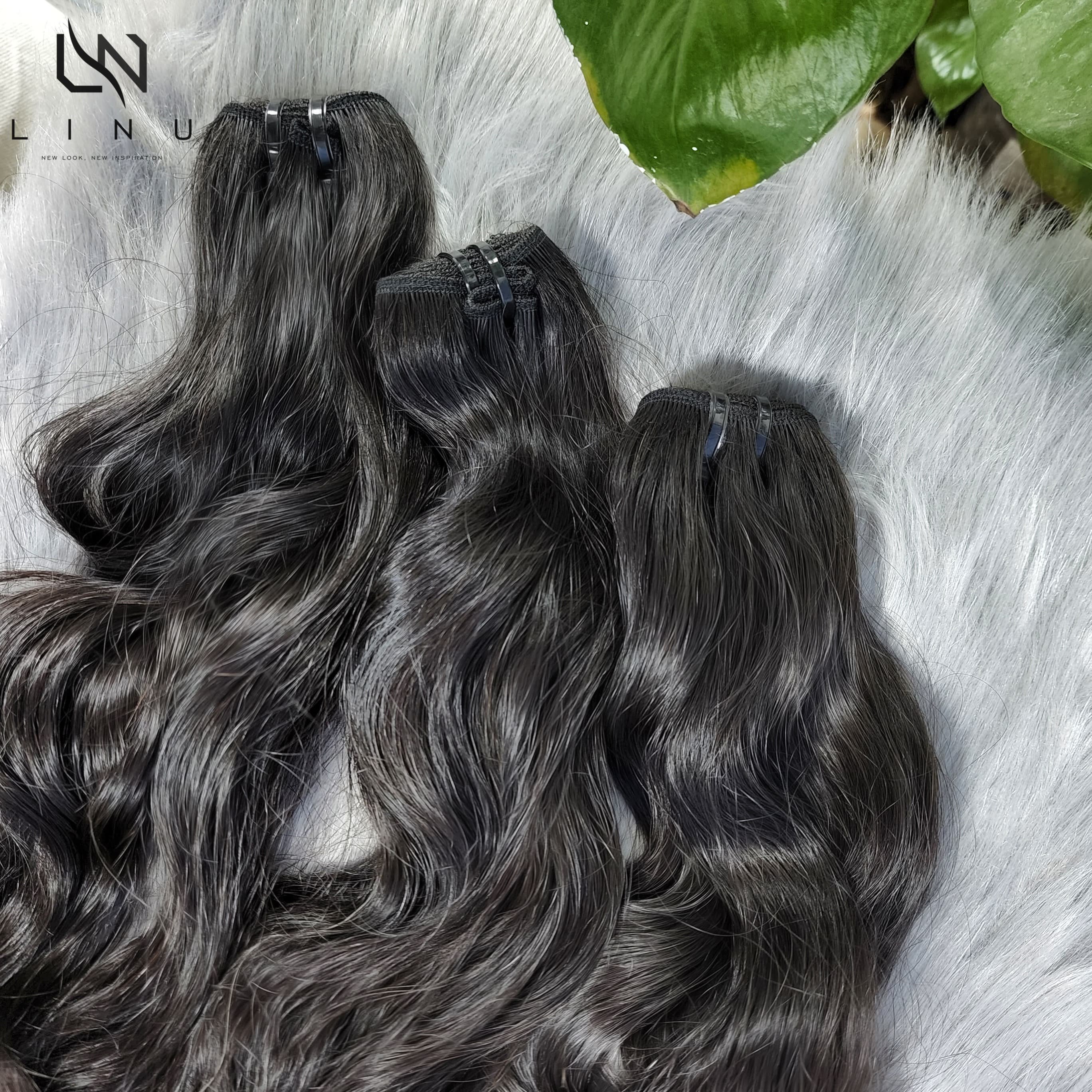 Natural Wave 100% Vietnamese Human Hair Bundles Machine Weft Raw Virgin Vietnamese Hair Vendor