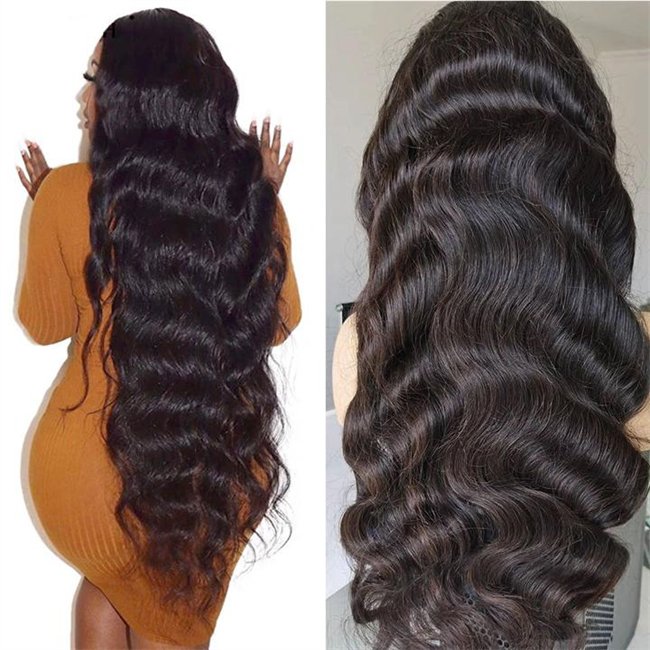 Raw Indian Virgin 40 Inch Human Hair Extension Cheap Long Straight Cuticle Aligned Human Hair Bundles Natural Hair Products