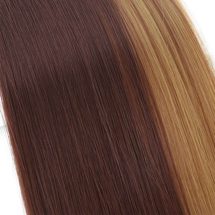 Julianna Wholesale 22 Inches 150g Ombre Mix Color Smooth Silky Synthetic Braiding Hair Bone Straight Extension For Braids