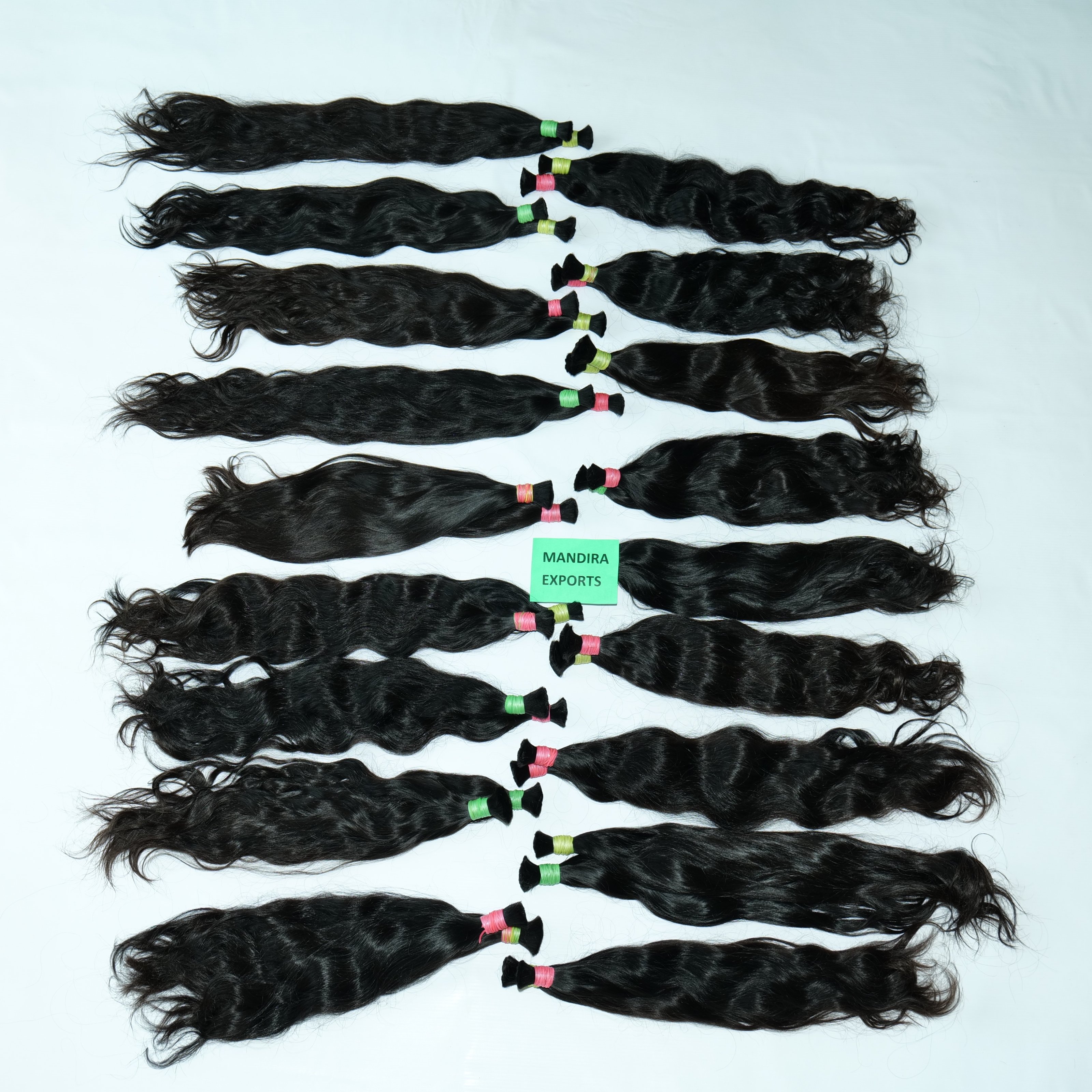 100% Cheap natural wholesale remy virgin black deep curly bulk south indian temple human hair extensions