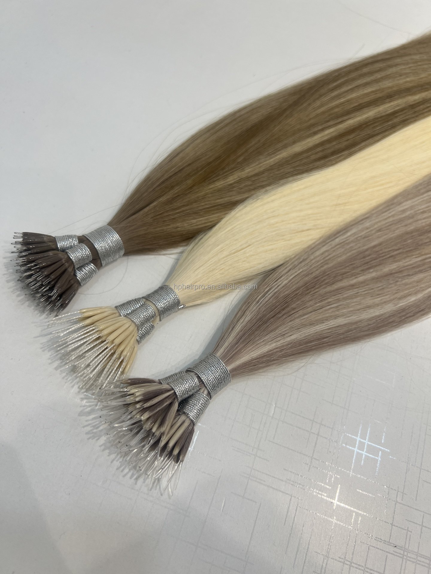 Natural Hair Extensions Russian Hair Nano Beads Human Hair Extension