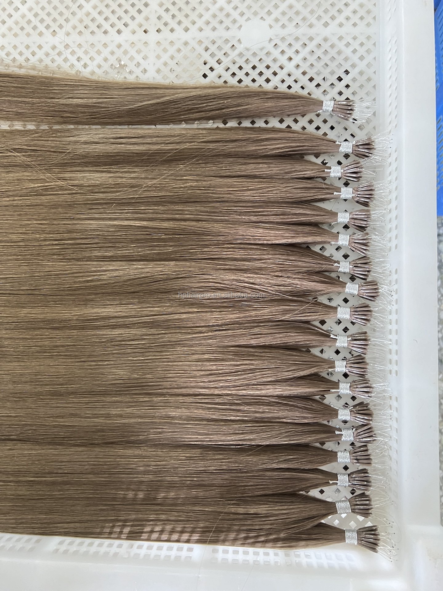 Natural Hair Extensions Russian Hair Nano Beads Human Hair Extension