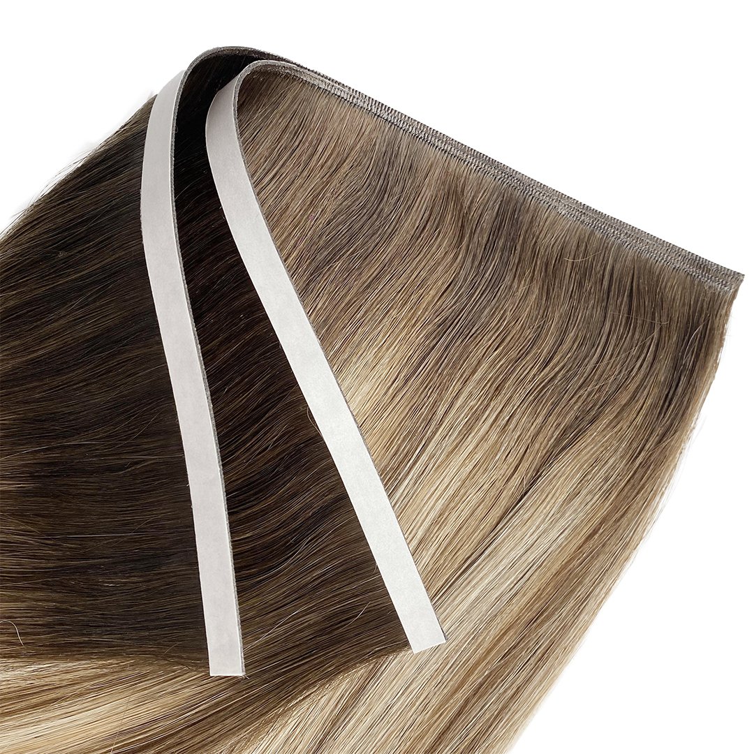 Luxury quality NEW PRODUCT Russian genius tape in Human hair extensions