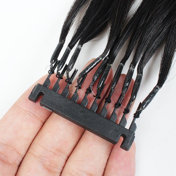 Most popular peruvian remy cuticle aligned 6D human hair extension