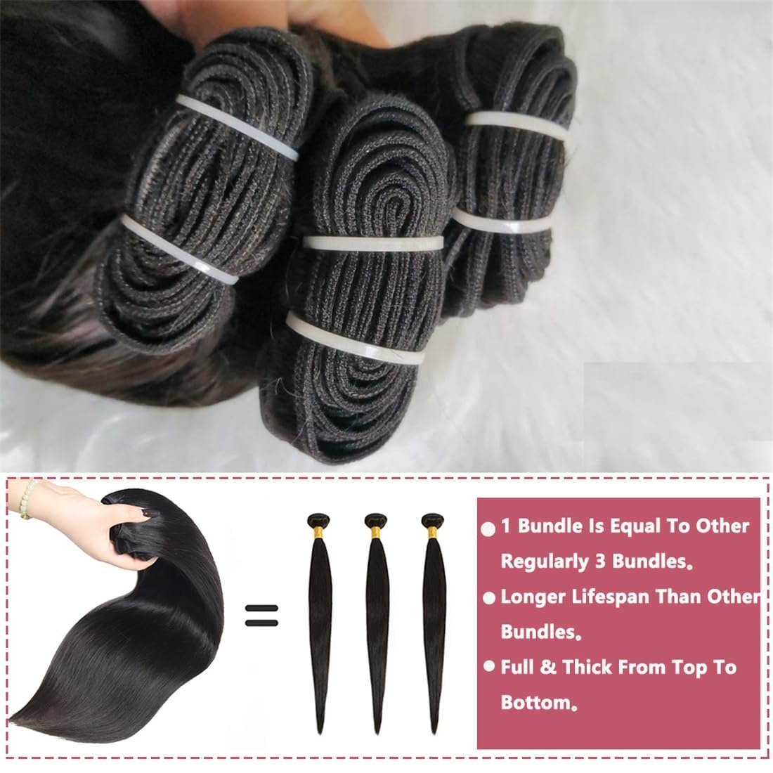 Wholesale 18inch 24PCS straight body wave 100% human Hair Bundles Brazilian Human Virgin human hair extension