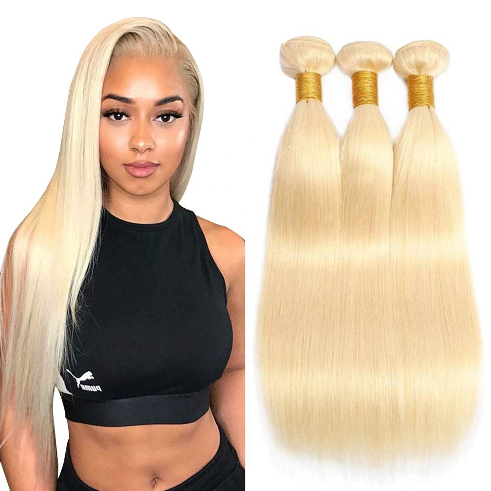 Most Popular Double Weft Human Hair Extensions Virgin Cuticle Aligned Hair Bundles Straight High Quality Hair Weave Wholesale