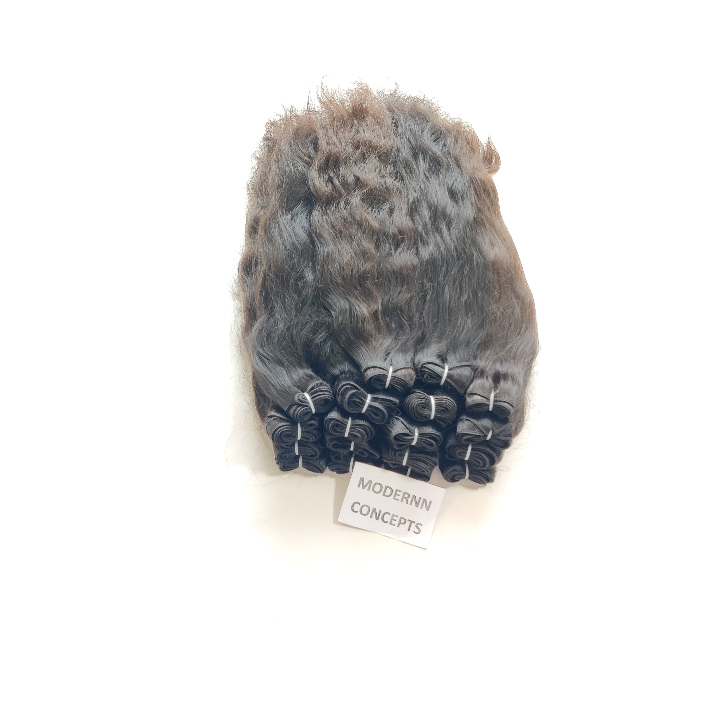 Wholesale 100% Virgin Vietnamese Temple Human Hair Extensions Deep Curly Vendor Bundle Indian Style Straight Hair