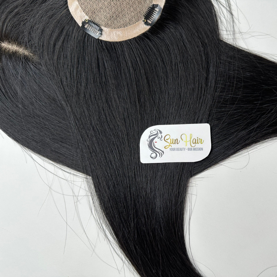 Wholesale High Quality Raw Unprocessed Full Cuticle Aligned 4x4 Topper Hair 100% Vietnamese Human Hair Extensions By Sun Hair