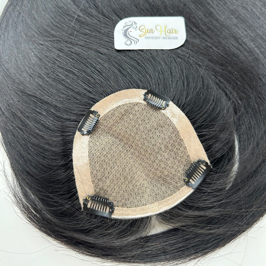 Wholesale High Quality Raw Unprocessed Full Cuticle Aligned 4x4 Topper Hair 100% Vietnamese Human Hair Extensions By Sun Hair