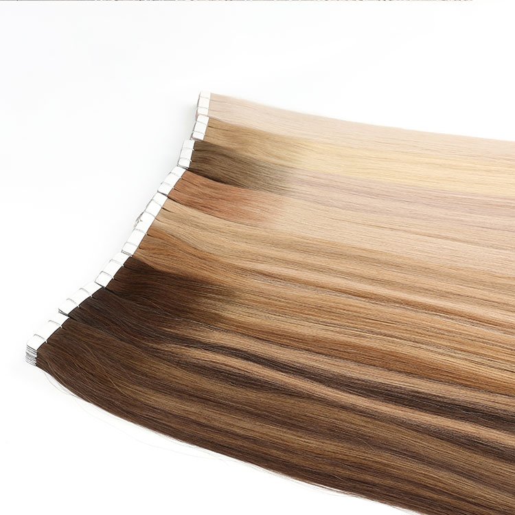 New Trend Double Side Invisible Tape Hair Extension, Luxury Natural Remy Cuticle Tape In Hair Extension With Hole