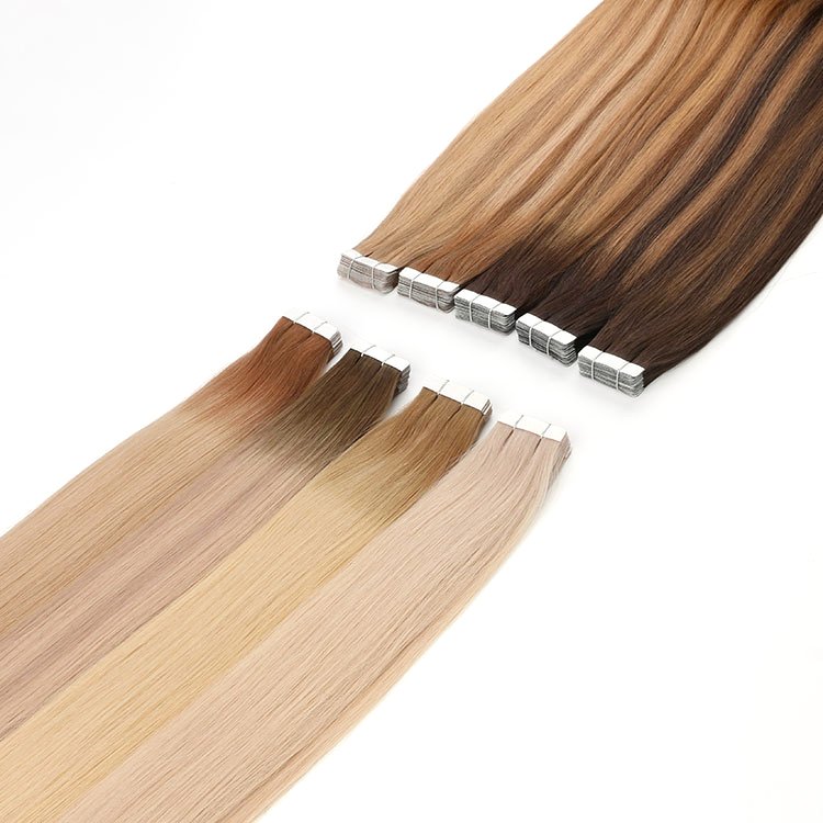 New Trend Double Side Invisible Tape Hair Extension, Luxury Natural Remy Cuticle Tape In Hair Extension With Hole