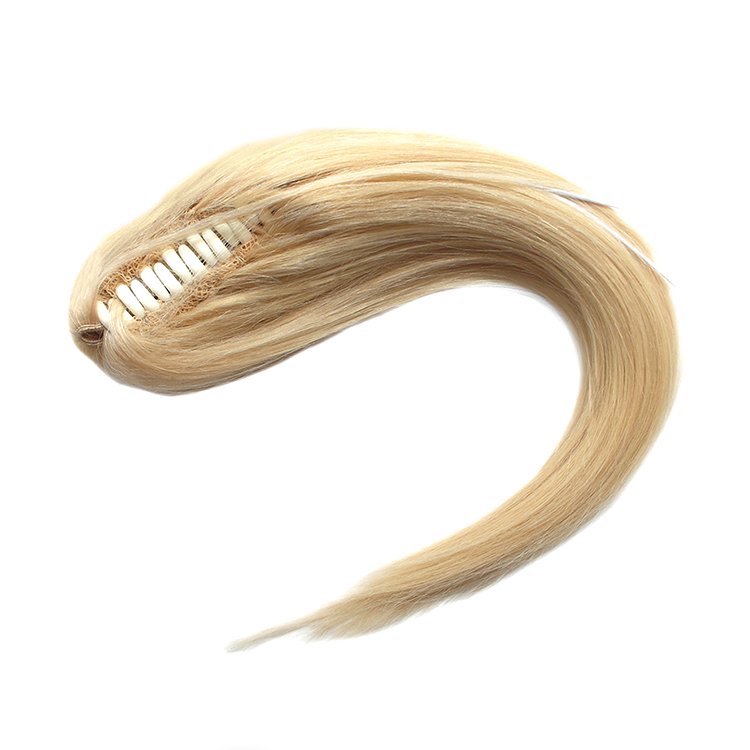 Factory Price Brazilian Women's Hairpiece Pony Tail Remy High Natural Color Long Human Hair Extensions Claw Clip Ponytail