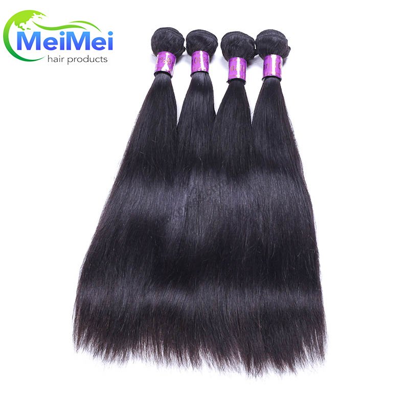 12a grade 100% human malaysian natural raw virgin cuticle aligned bone straight weft bundles human hair extensions