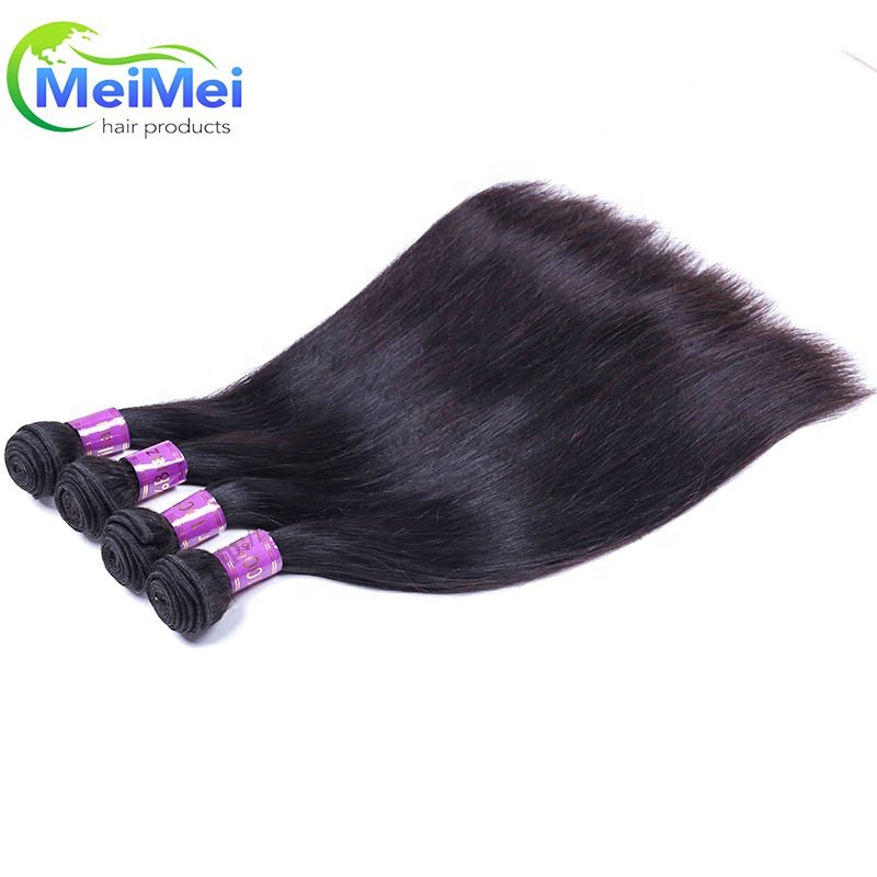 12a grade 100% human malaysian natural raw virgin cuticle aligned bone straight weft bundles human hair extensions