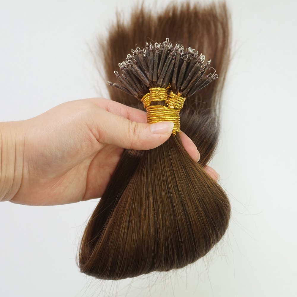 14-24"50s 1g/s ombre Remy Real Human Hair Extensions Straight Nano micro ring human hair extension