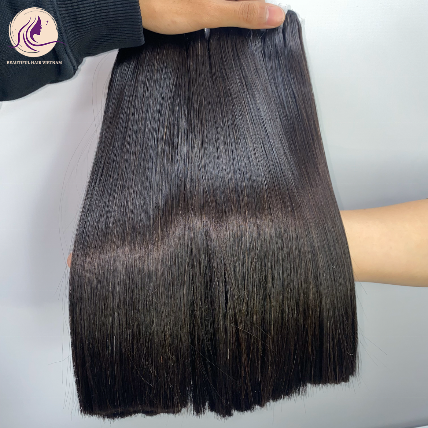 High Quality Soft Bone Straight Hair Wholesale Raw Vietnamese Hair, Human Raw Hair Extensions, Raw Hair Bundles, Vietnamese Wig