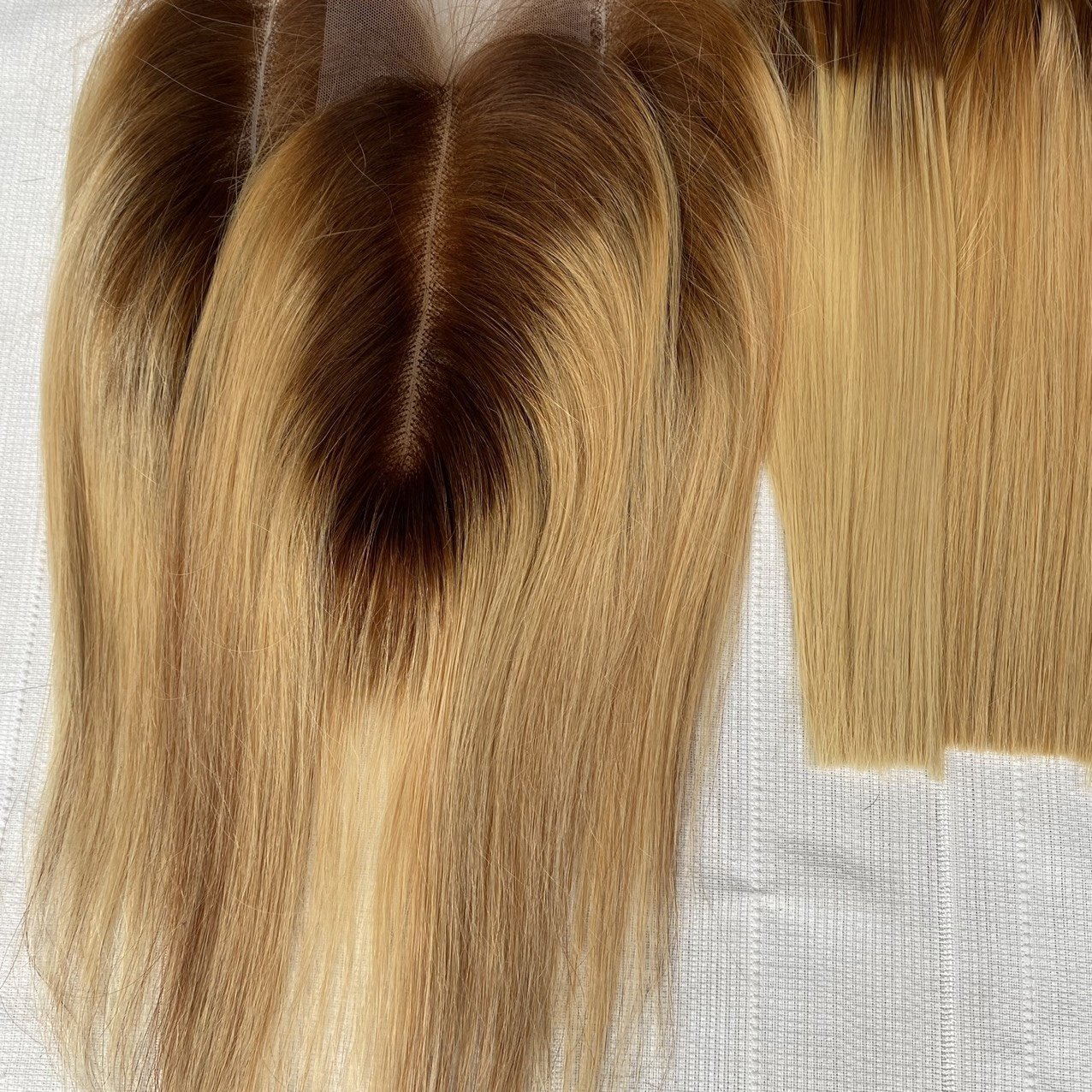 Hot Selling 100% Virgin Raw Human Hair Extensions Weft Flat Weft Hair Bundles for Black Women with Private Label