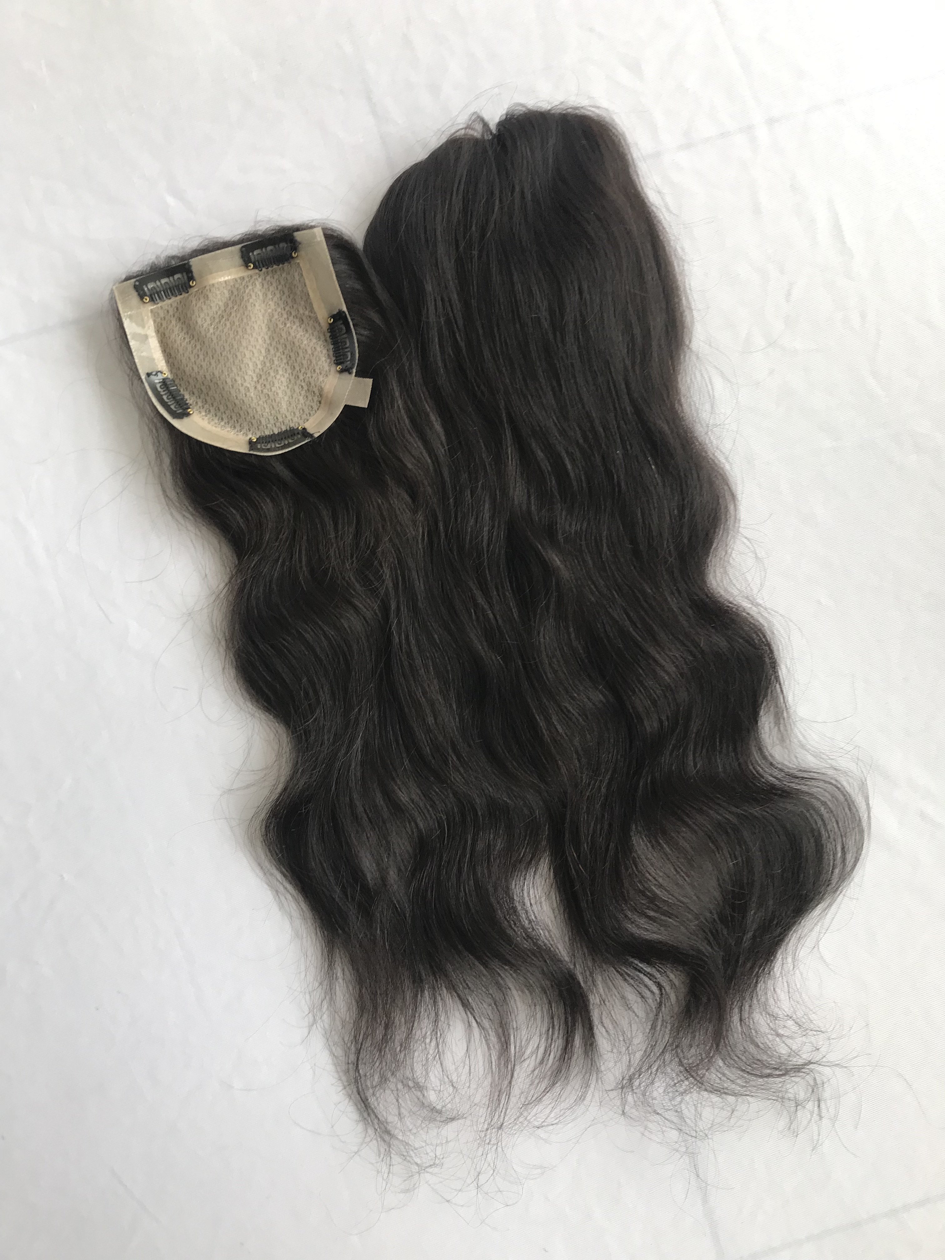 Best Selling Top Quality Premium Brazilian Raw Virgin 5x5 Wavy Topper At Wholesale Price List Single Donor Hair Indian Supplier