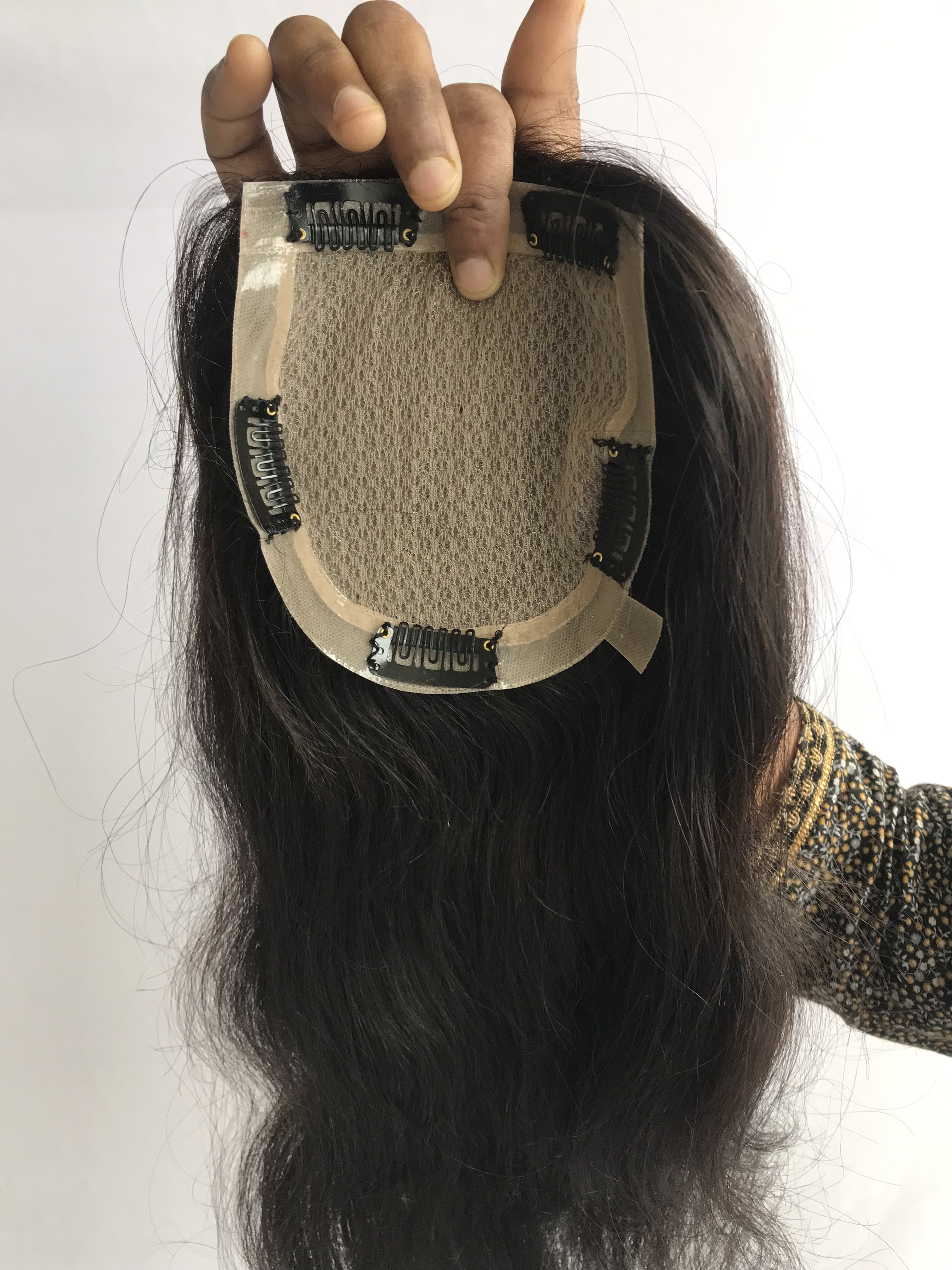 Best Selling Top Quality Premium Brazilian Raw Virgin 5x5 Wavy Topper At Wholesale Price List Single Donor Hair Indian Supplier