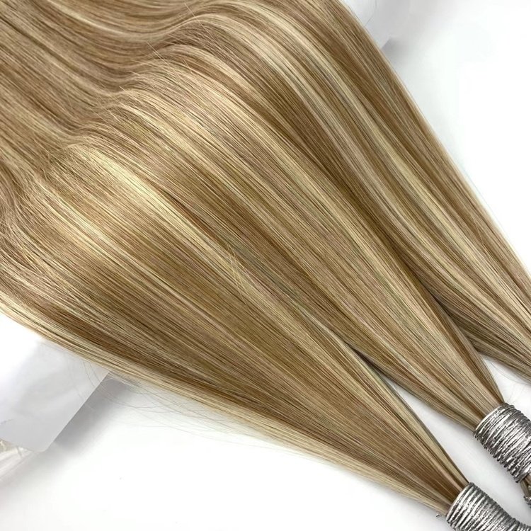 I Tip Wholesale Double Drawn Italian Pre bonded Hair Extensions European Virgin Keratin I Tip Human Hair Extension