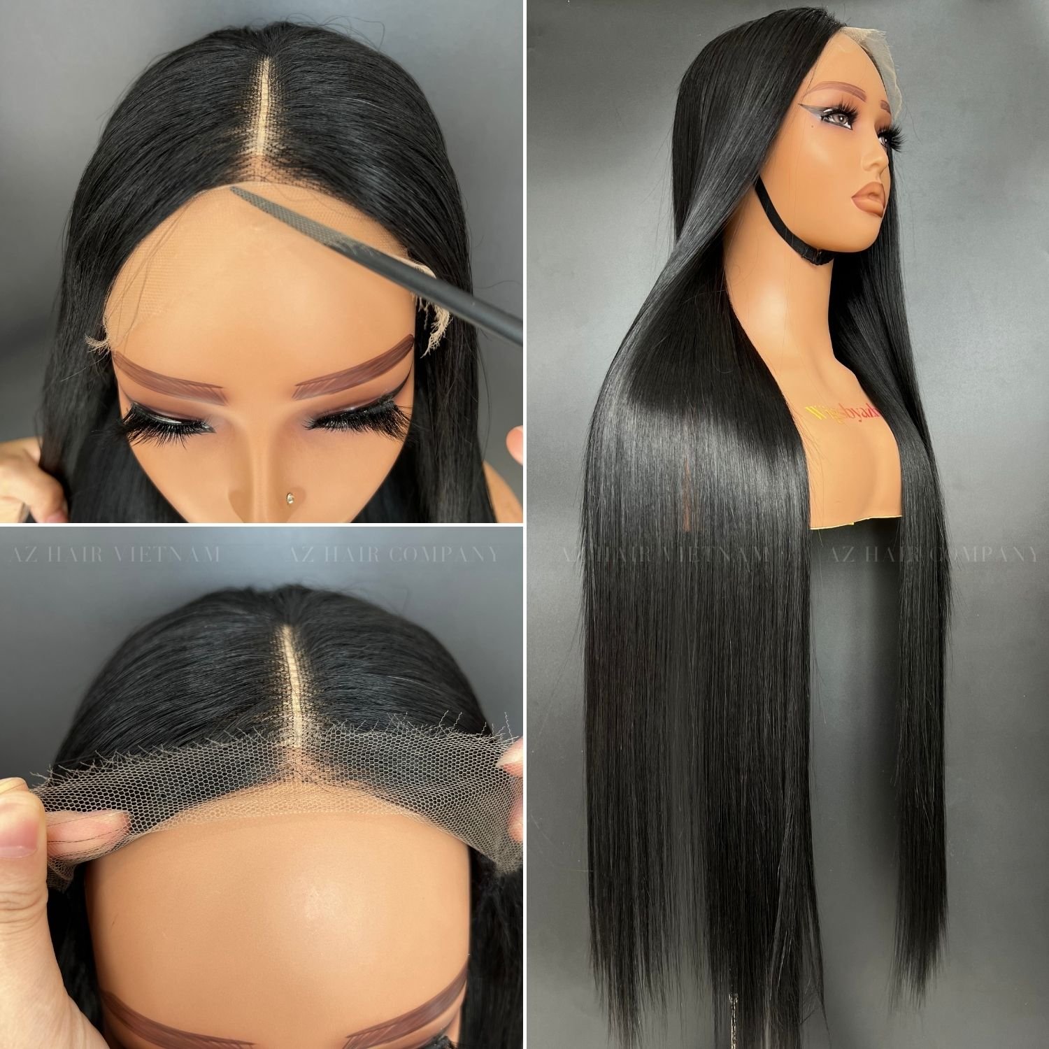 The Best Cuticle Aligned Raw Hair Full Frontal Lace Wigs Wholesale 13X4 13X6 HD Vietnamese Human Hair Lace Front Wig