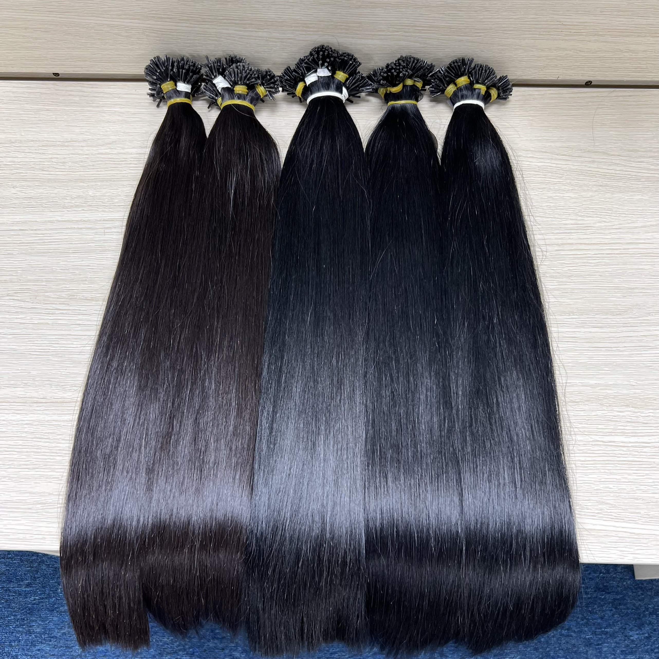 wholesale raw virgin cuticle aligned hair weave bundle Human Hair Extensions straight silky and smooth Vietnamese human hair