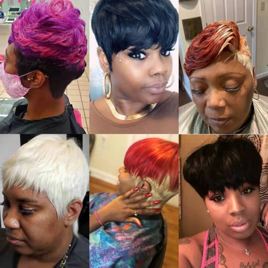 Wholesale Factory Price Unprocessed Short Human Hair Femi 28 Pcs Janet Hair Tara Hair Have Stock